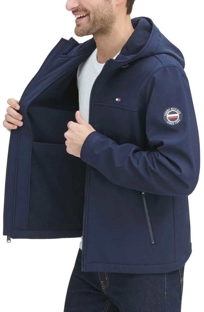 商品Tommy Hilfiger|Softshell Zip Hoodie,价格¥492,第2张图片详细描述