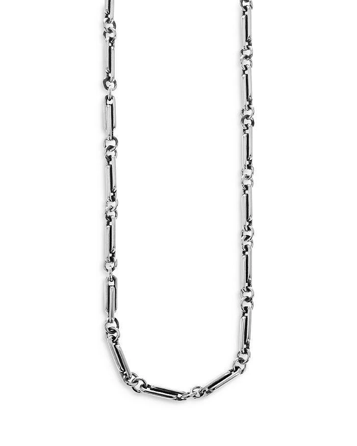 商品King Baby|Sterling Silver Small Paperclip Necklace, 24",价格¥4727,第1张图片详细描述