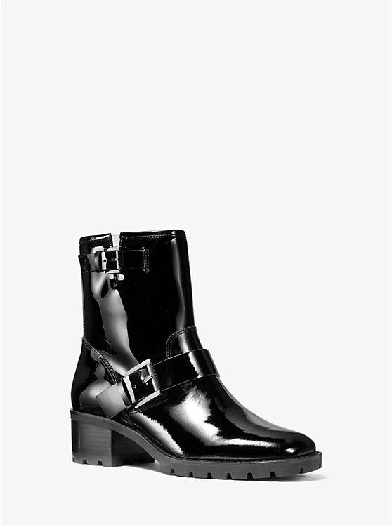商品Michael Kors|Bronwyn Patent Leather Moto Boot,价格¥735,第1张图片