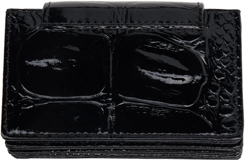 【Vivienne Westwood】 FLAP Card Holder Black Vivienne Westwood Black Flap Card Holder - Bags - Compare