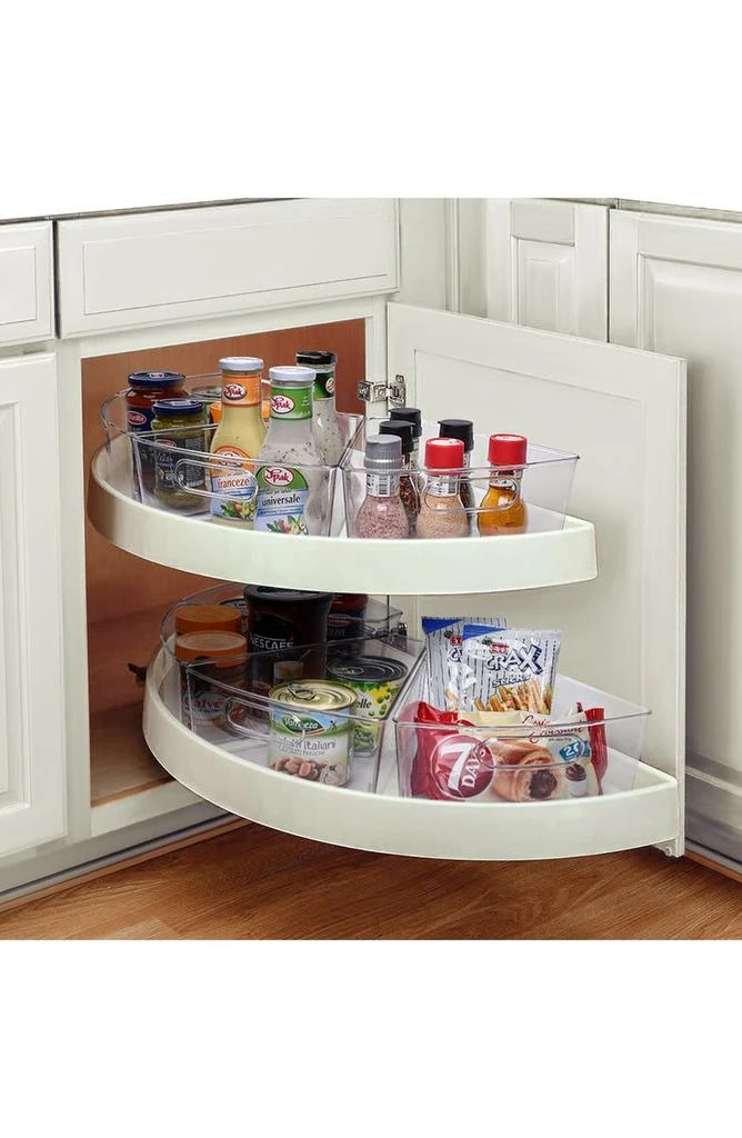 商品SORBUS|4-Pack Sector Storage Organizers,价格¥197,第3张图片详细描述