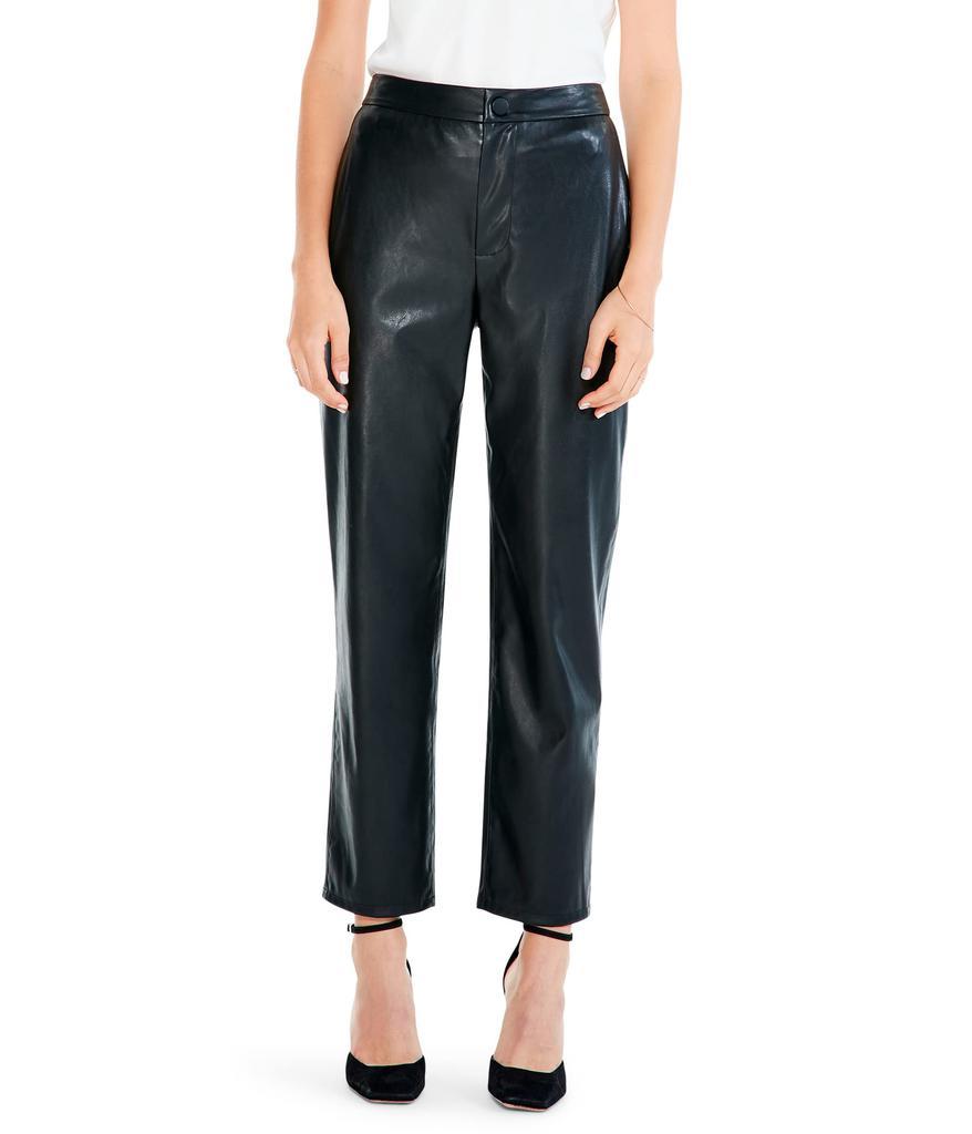 商品NIC+ZOE|Faux Leather Straight-Leg Trousers,价格¥1063,第1张图片