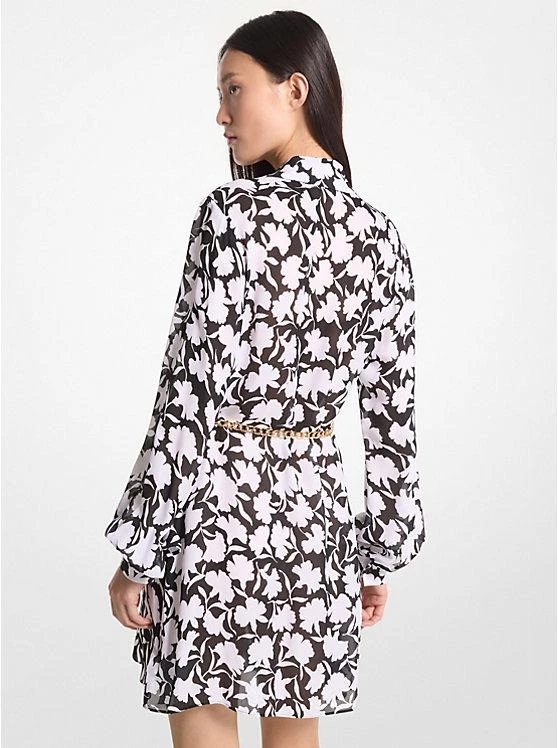 商品Michael Kors|Floral Georgette Midi Dress,价格¥2663,第2张图片详细描述