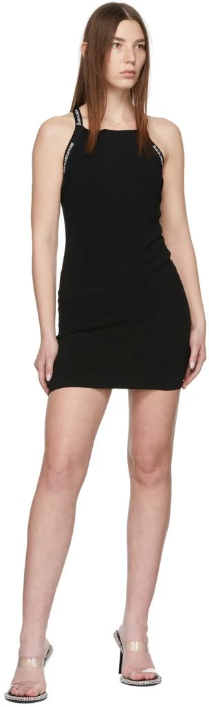 商品Alexander Wang|黑色 Bodycon Logo 连衣裙,价格¥4059,第4张图片详细描述