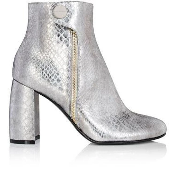 商品Stella McCartney|Faux-Snakeskin Ankle Boots,价格¥2449,第1张图片