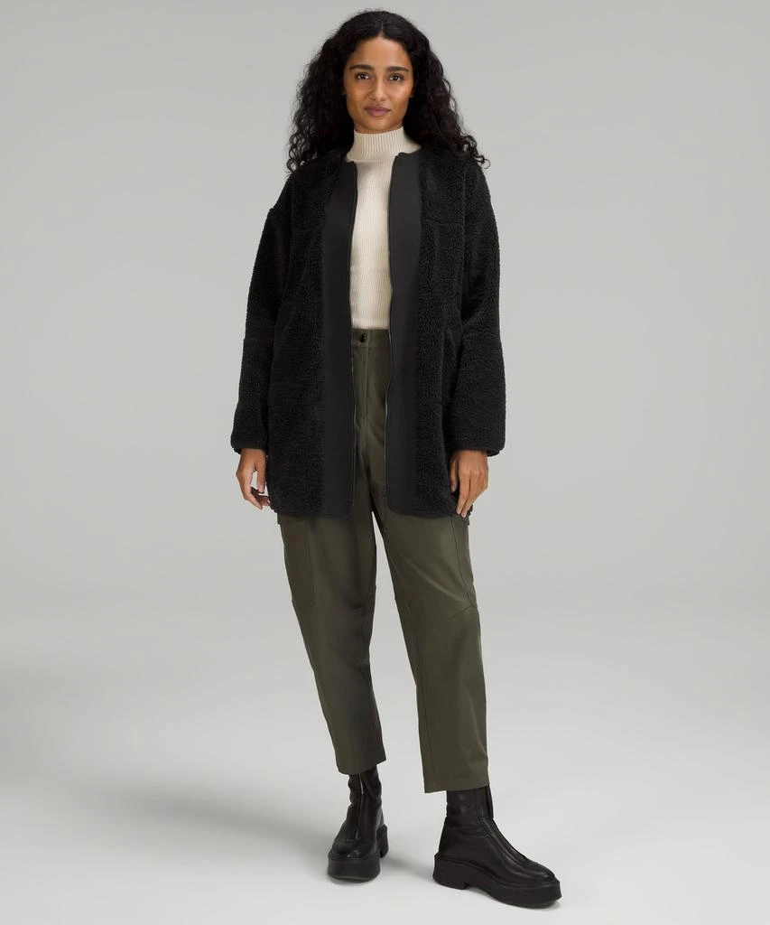 商品Lululemon|Collarless Textured Fleece Full Zip,价格¥812,第1张图片