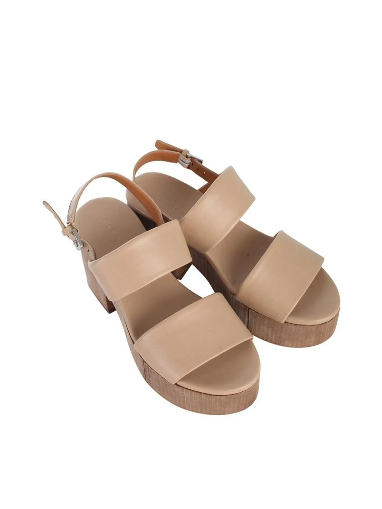 商品ROBERT CLERGERIE|Robert clergerie women's gold other materials sandals,价格¥4218,第4张图片详细描述