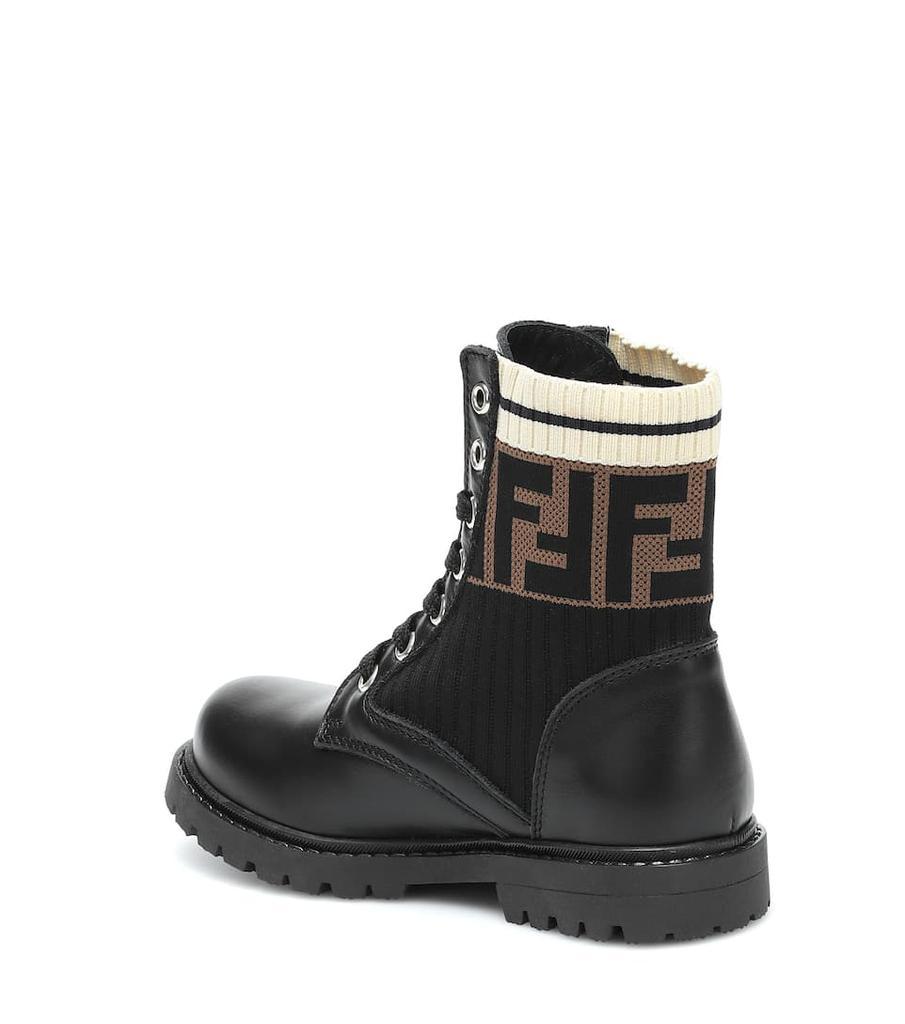 商品Fendi|Leather ankle boots,价格¥3421-¥3772,第5张图片详细描述
