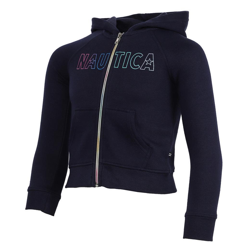 商品Nautica|Nautica Girl's Ombre Zip Up Hoodie,价格¥233-¥241,第6张图片详细描述