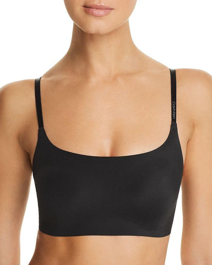 商品Calvin Klein|Invisibles Comfort Lightly Lined Retro Bralette ,价格¥229,第1张图片