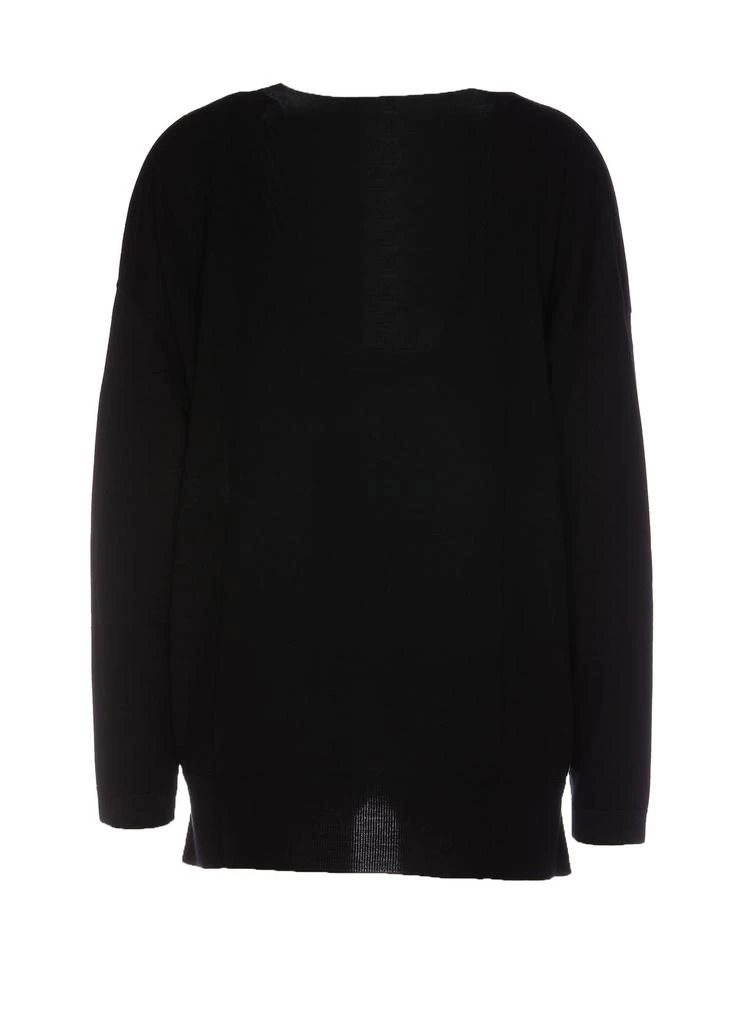 商品Allude|Allude V-Neck Drop Shoulder Jumper,价格¥2058,第2张图片详细描述