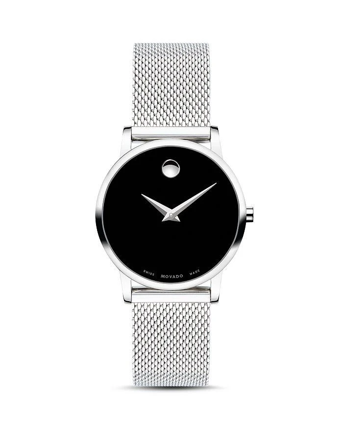 商品Movado|Museum 博物馆系列腕表, 28mm,价格¥4466,第1张图片