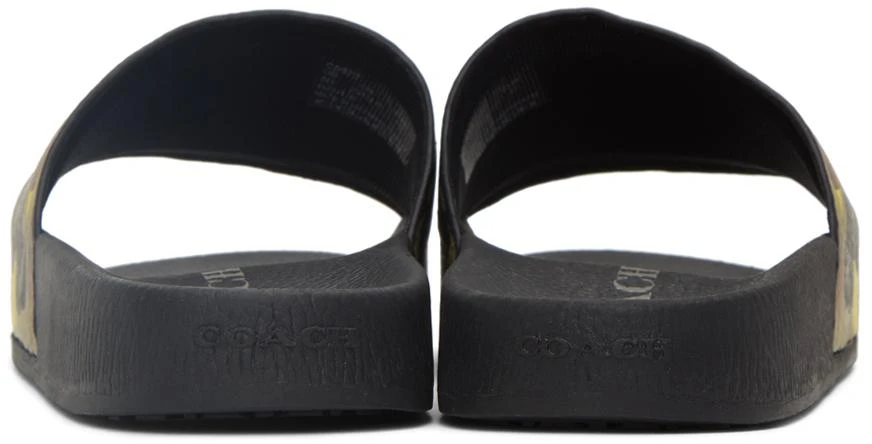 商品Coach|Camo Print Pool Slides,价格¥435,第4张图片详细描述