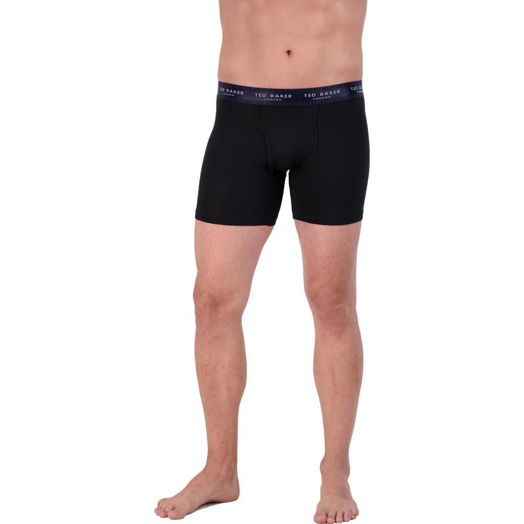 Ted Baker Men's Breathable Cotton Boxer Briefs 3 Pack商品第1张图片规格展示