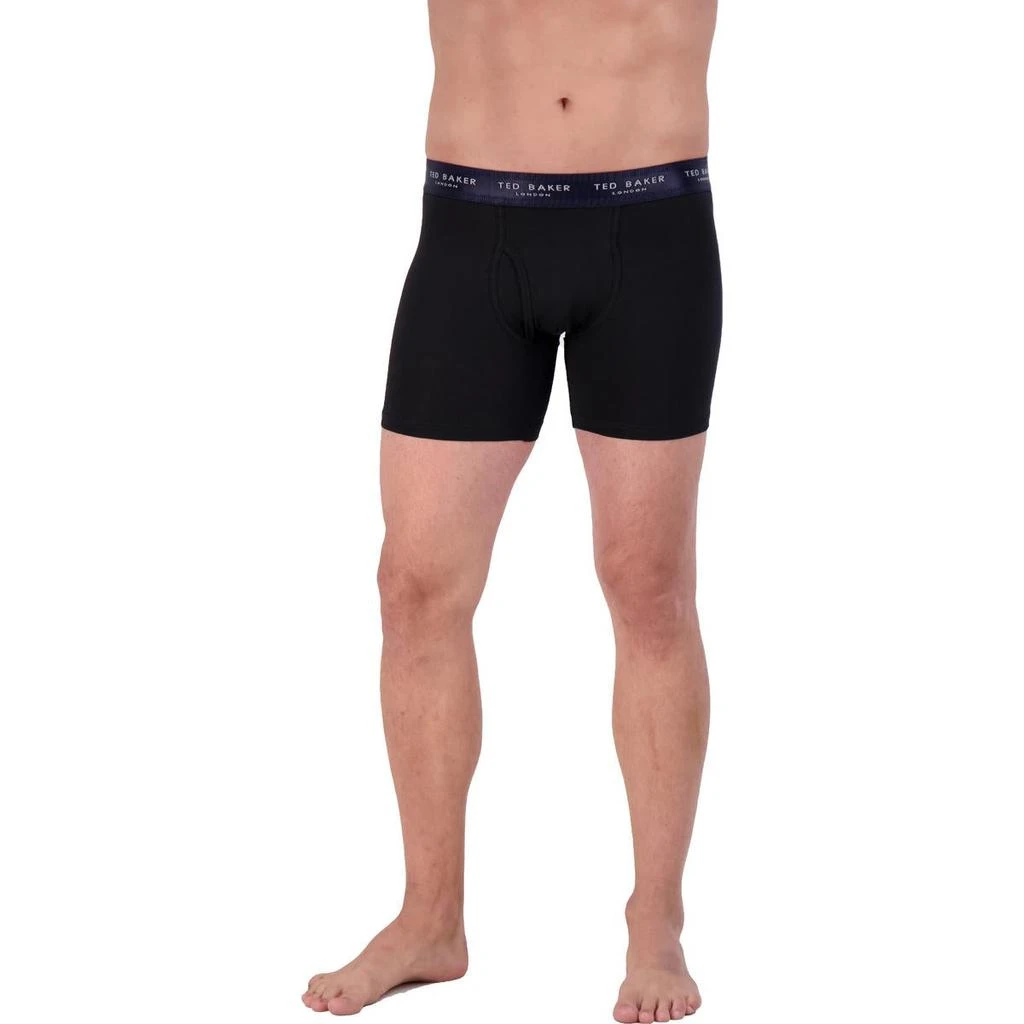 商品Ted Baker London|Ted Baker Men's Breathable Cotton Boxer Briefs 3 Pack,价格¥93,第1张图片