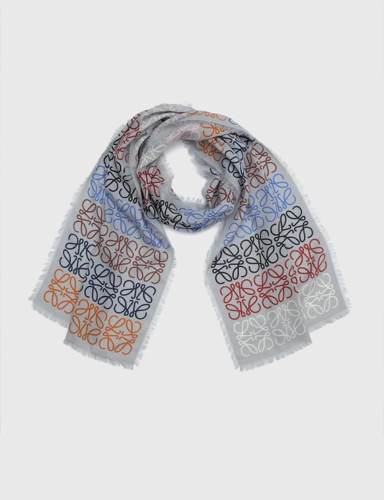 商品Loewe|Anagram Lines Scarf,价格¥2983,第1张图片