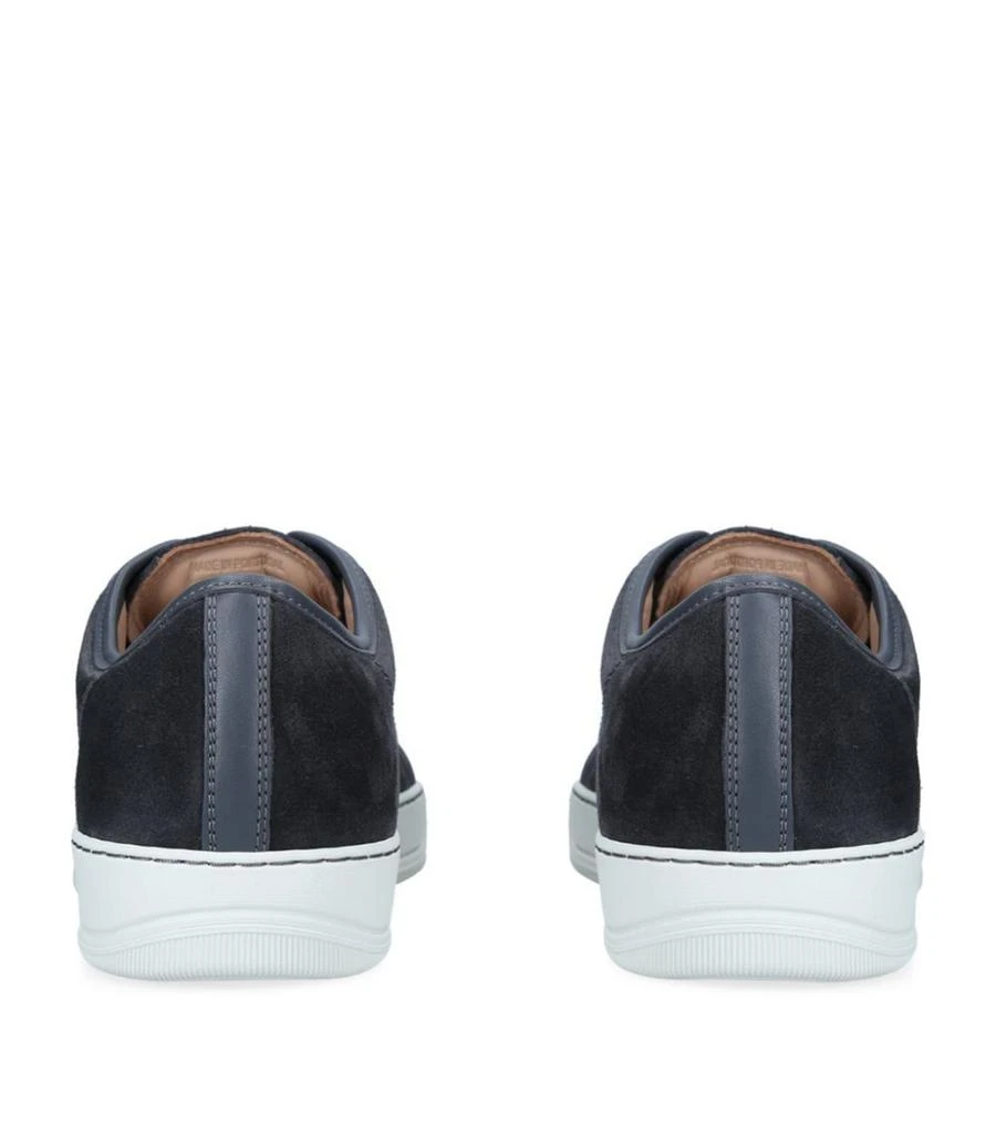 商品Lanvin|Suede Patent Toe Cap Sneakers,价格¥3882,第2张图片详细描述