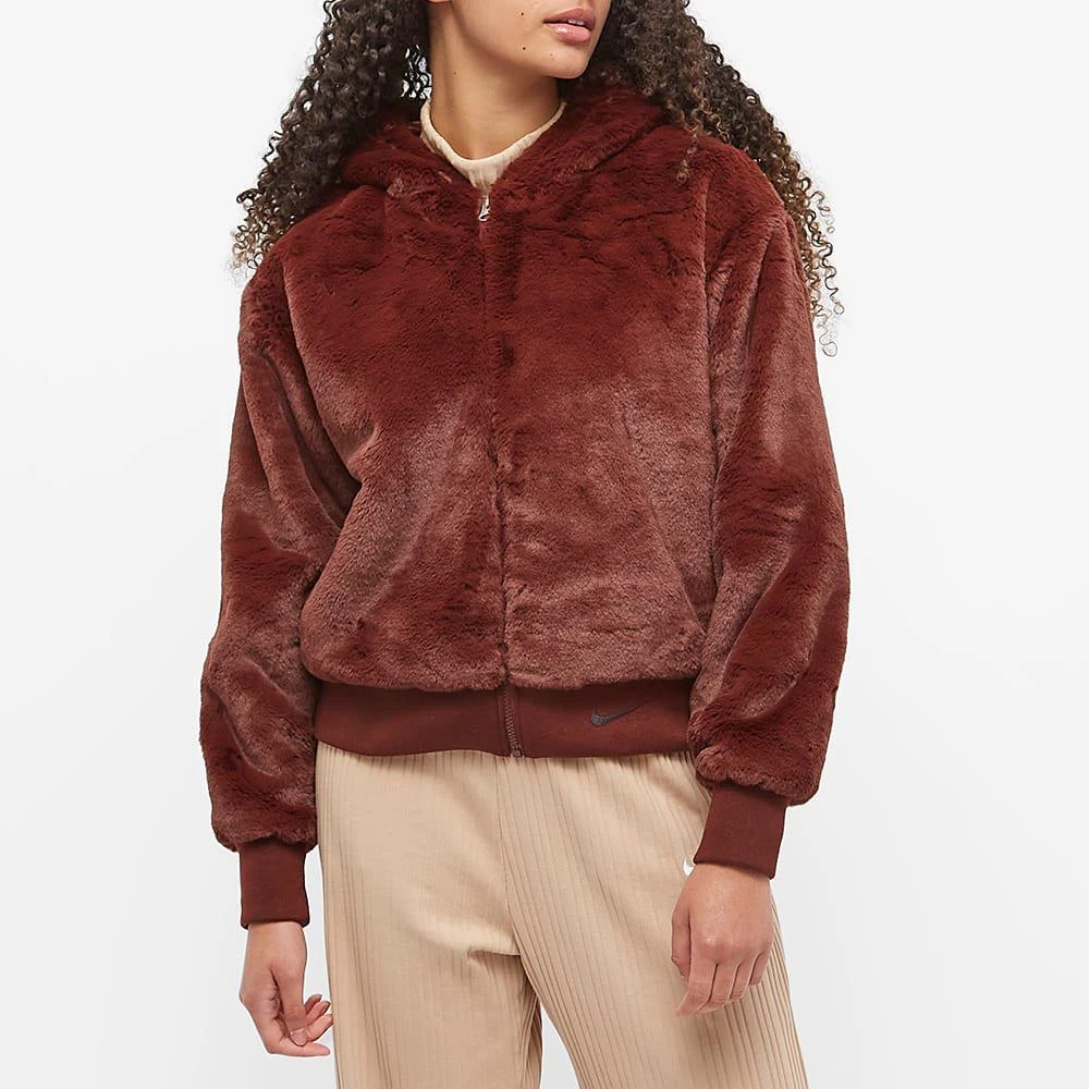 商品NIKE|Nike Essentials Fur Jacket,价格¥709,第2张图片详细描述