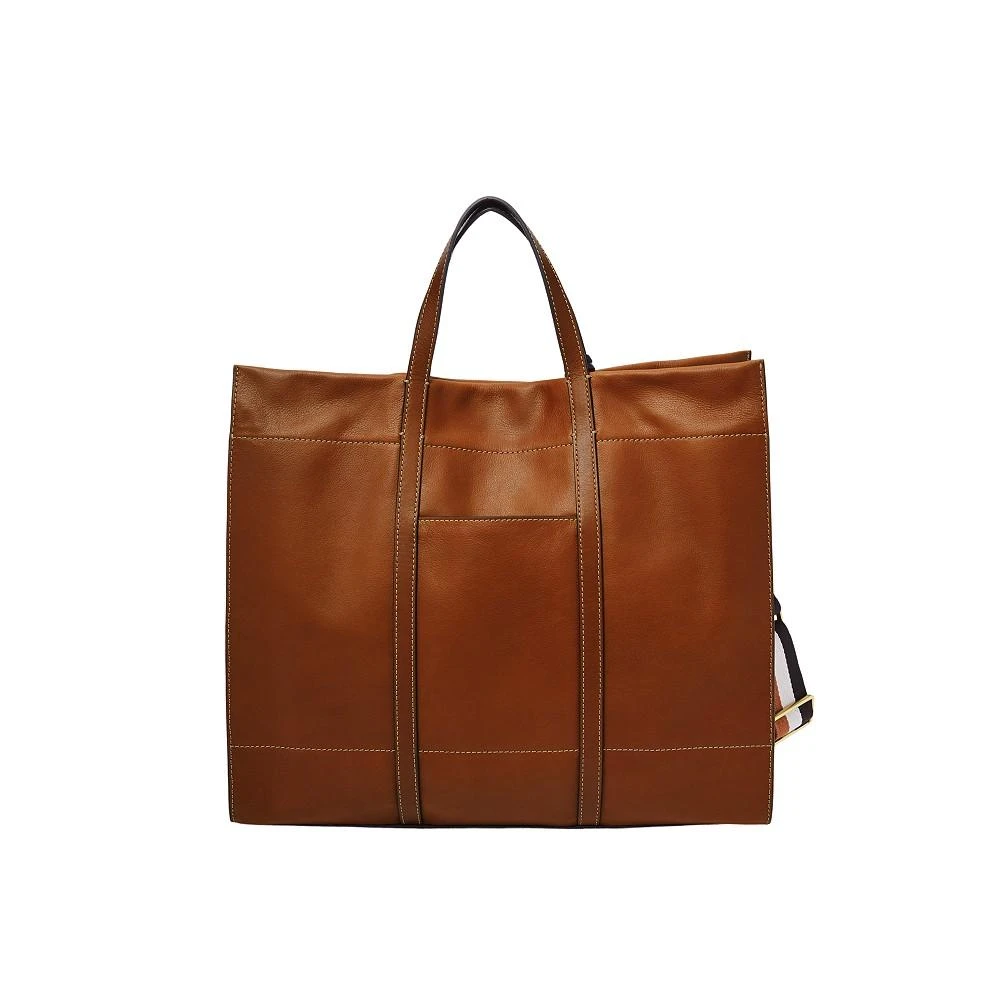 商品Fossil|Carmen Leather Tote,价格¥1324,第1张图片