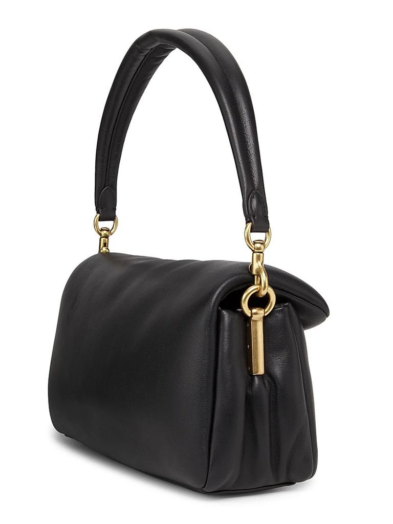 商品Coach| Tabby 全黑真皮枕头包,价格¥4101,第4张图片详细描述