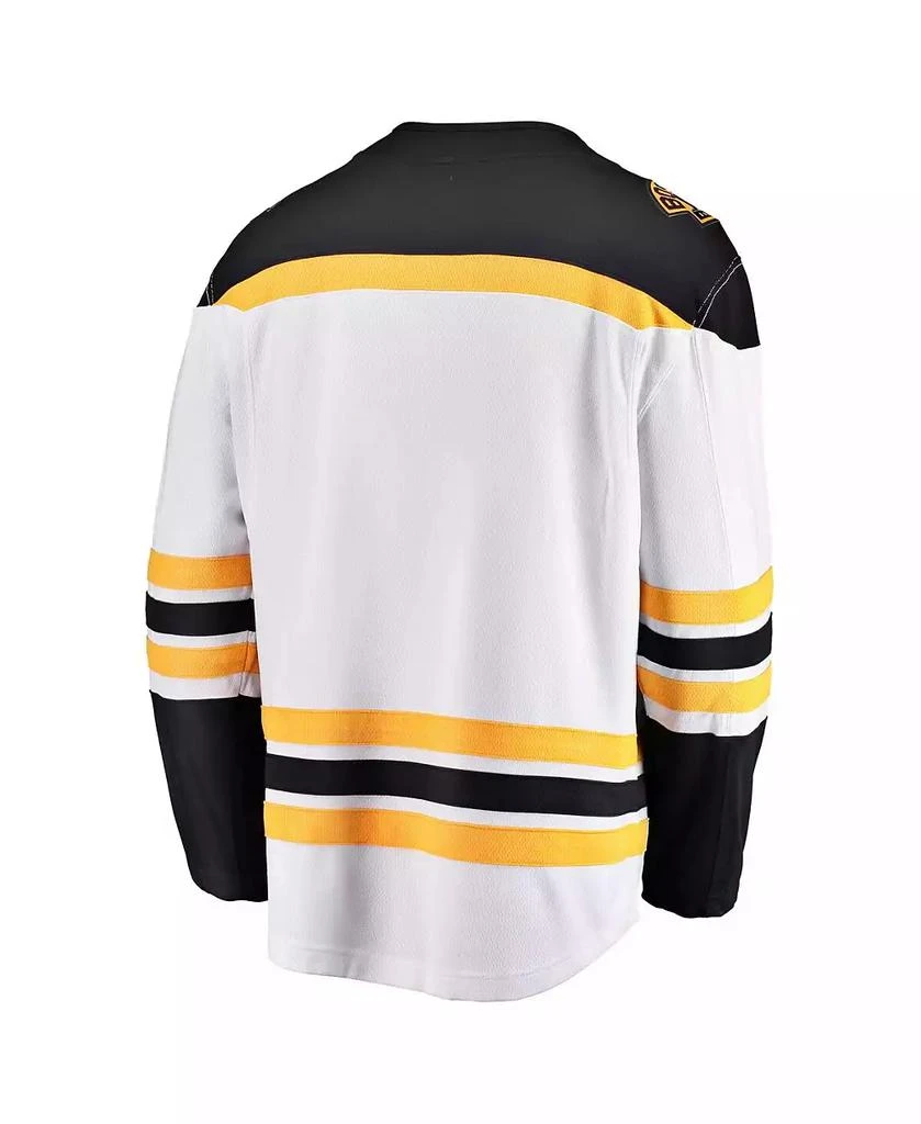 商品Fanatics|Men's White Boston Bruins Breakaway Away Jersey,价格¥1015,第2张图片详细描述