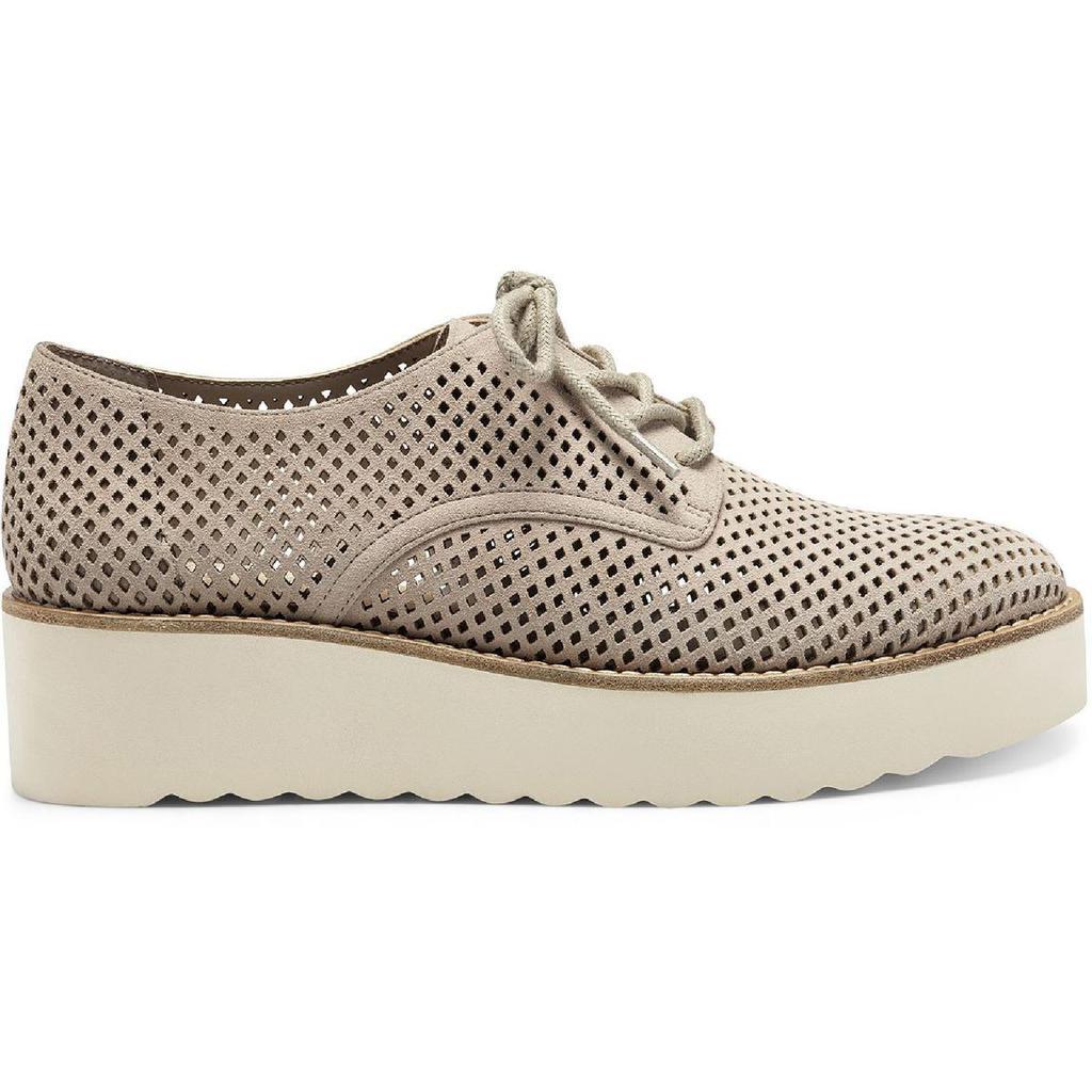 商品Vince Camuto|Vince Camuto Womens Nillindie Leather Lace-Up Flatform Shoes,价格¥405-¥530,第6张图片详细描述