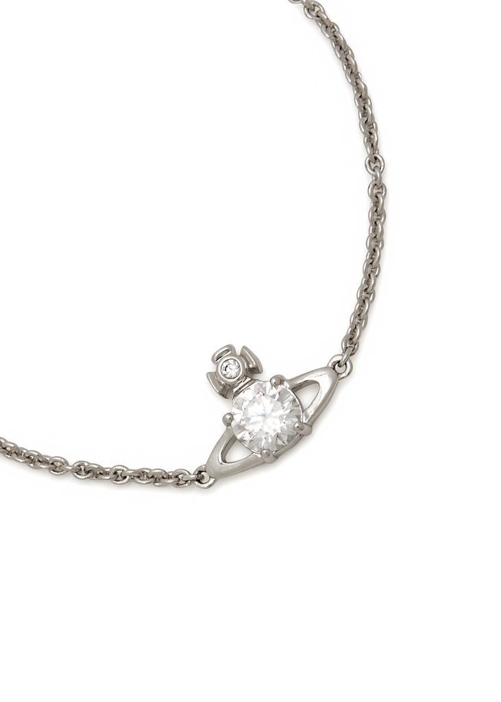商品Vivienne Westwood|Reina orb silver-tone bracelet,价格¥791,第6张图片详细描述