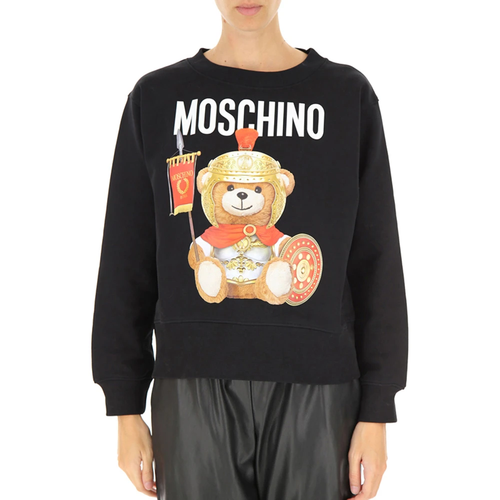 MOSCHINO 黑色女士卫衣/帽衫 V1702-5527-2555 商品