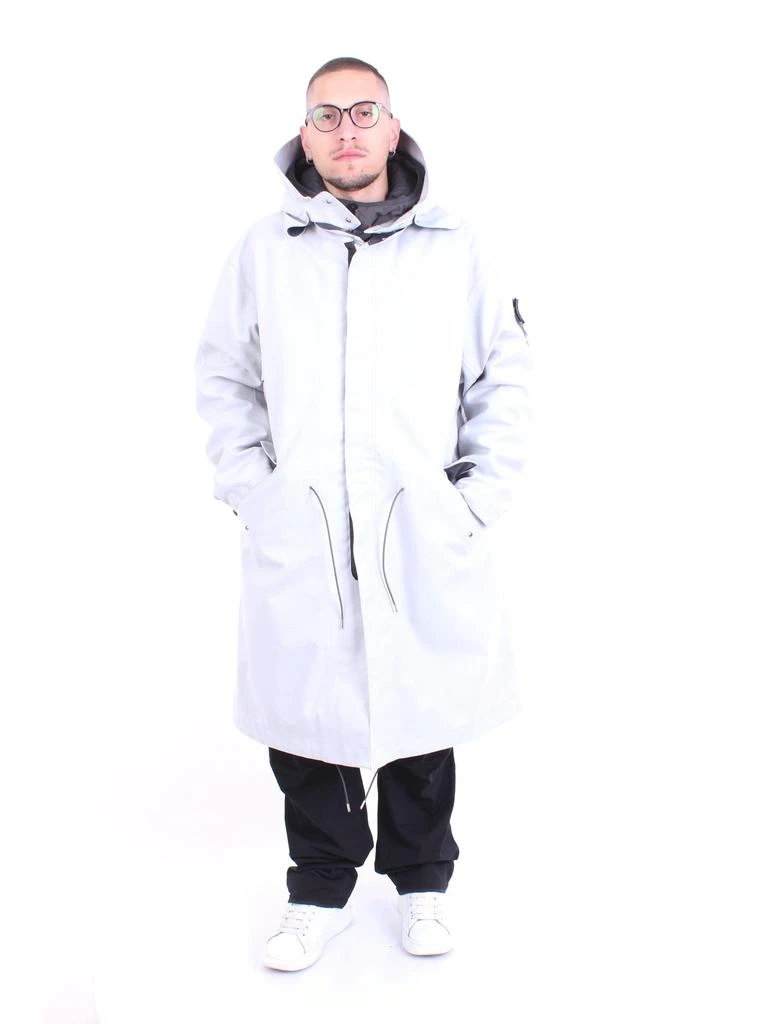 商品Stone Island|STONE ISLAND Parka Men Light grey,价格¥13762,第1张图片