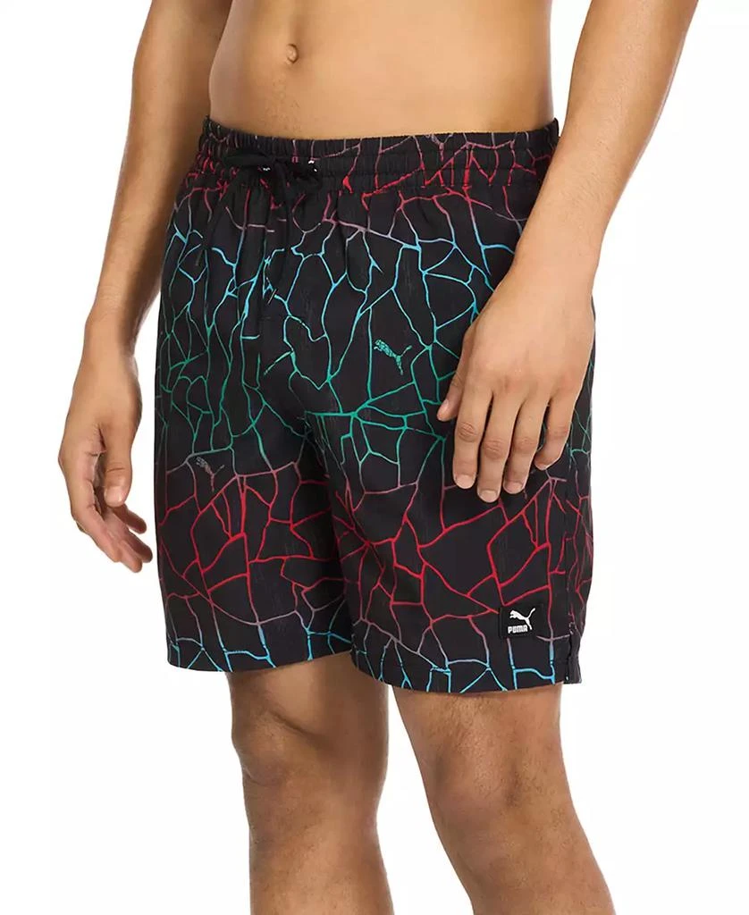 商品Puma|Men's Swim Novelty 7" Swim Trunks,价格¥250,第3张图片详细描述