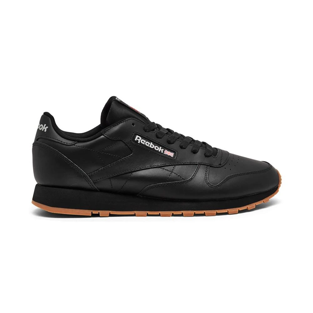 商品Reebok|Men's Classic Leather Casual Sneakers from Finish Line,价格¥590,第2张图片详细描述