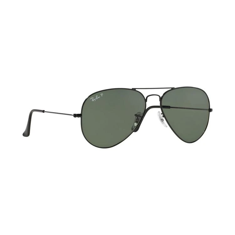 商品Ray-Ban|RB3025 62 AVIATOR 男式飞行员太阳镜,价格¥1520,第3张图片详细描述