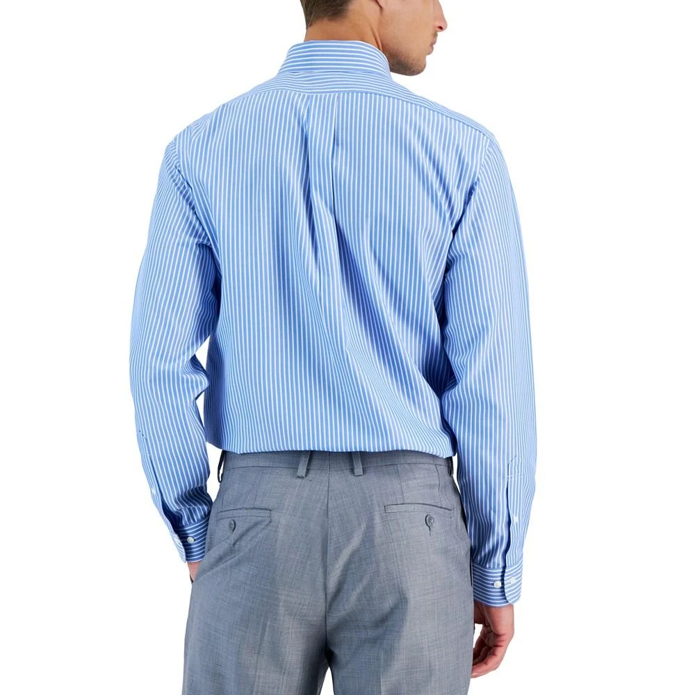 商品Brooks Brothers|Brooks Brothers Men's Regular Fit Non-Iron Thin Stripe Dress Shirt,价格¥530,第2张图片详细描述