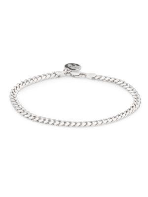 Sterling Silver Chain Bracelet商品第1张图片规格展示
