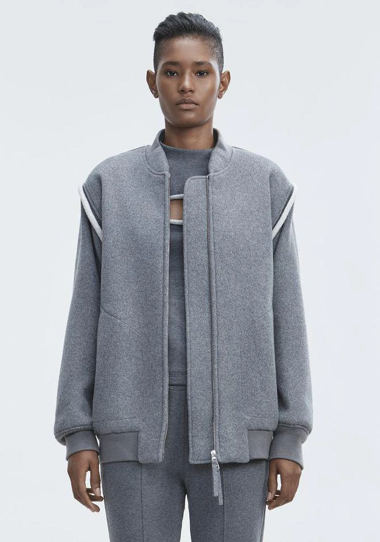 商品Alexander Wang|WOOL BOMBER JACKET,价格¥2093,第2张图片详细描述