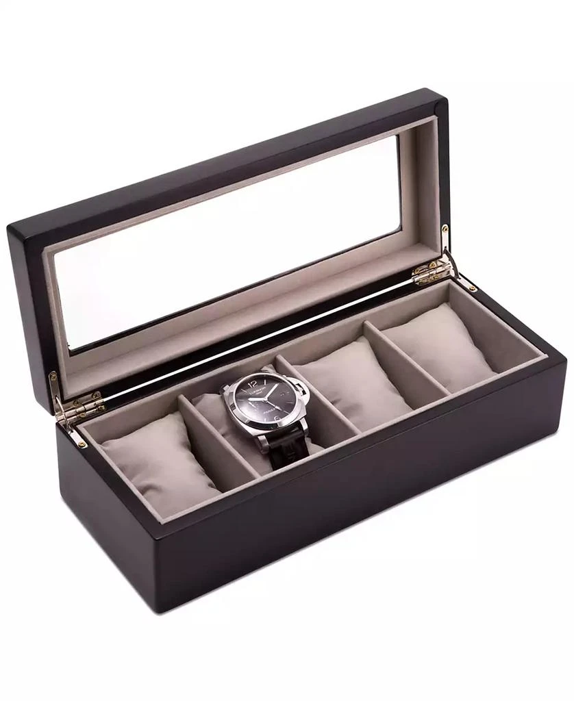 商品Bey-Berk|Cherry Wood Four-Watch Box,价格¥281,第2张图片详细描述