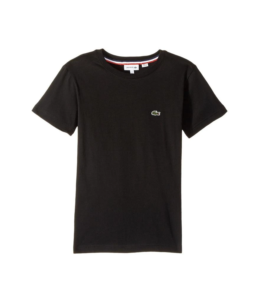 商品Lacoste|Short Sleeve Solid Crew T-Shirt (Toddler/Little Kids/Big Kids),价格¥263,第1张图片