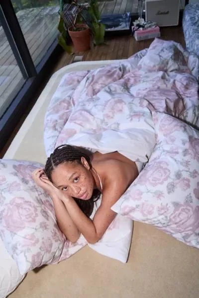 商品Urban Outfitters|Lana Rose Breezy Cotton Percale Duvet Cover,价格¥304,第1张图片