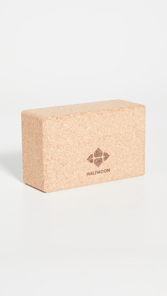 Halfmoon Yoga 软木瑜伽砖商品第2张图片规格展示