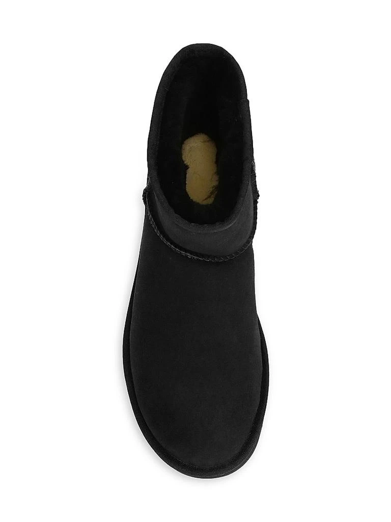 商品UGG|Classic Heritage Suede & Shearling Classic Mini Bomber Boots,价格¥1872,第5张图片详细描述