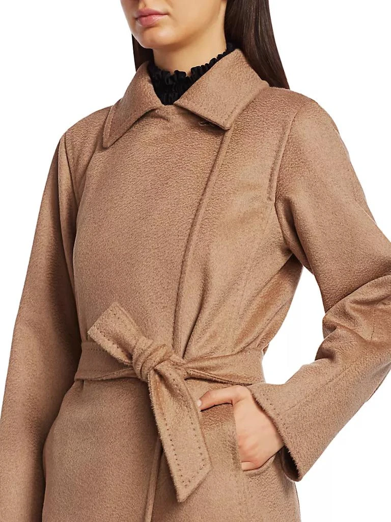 Manuela Icon Camel Hair Wool Wrap Coat 商品