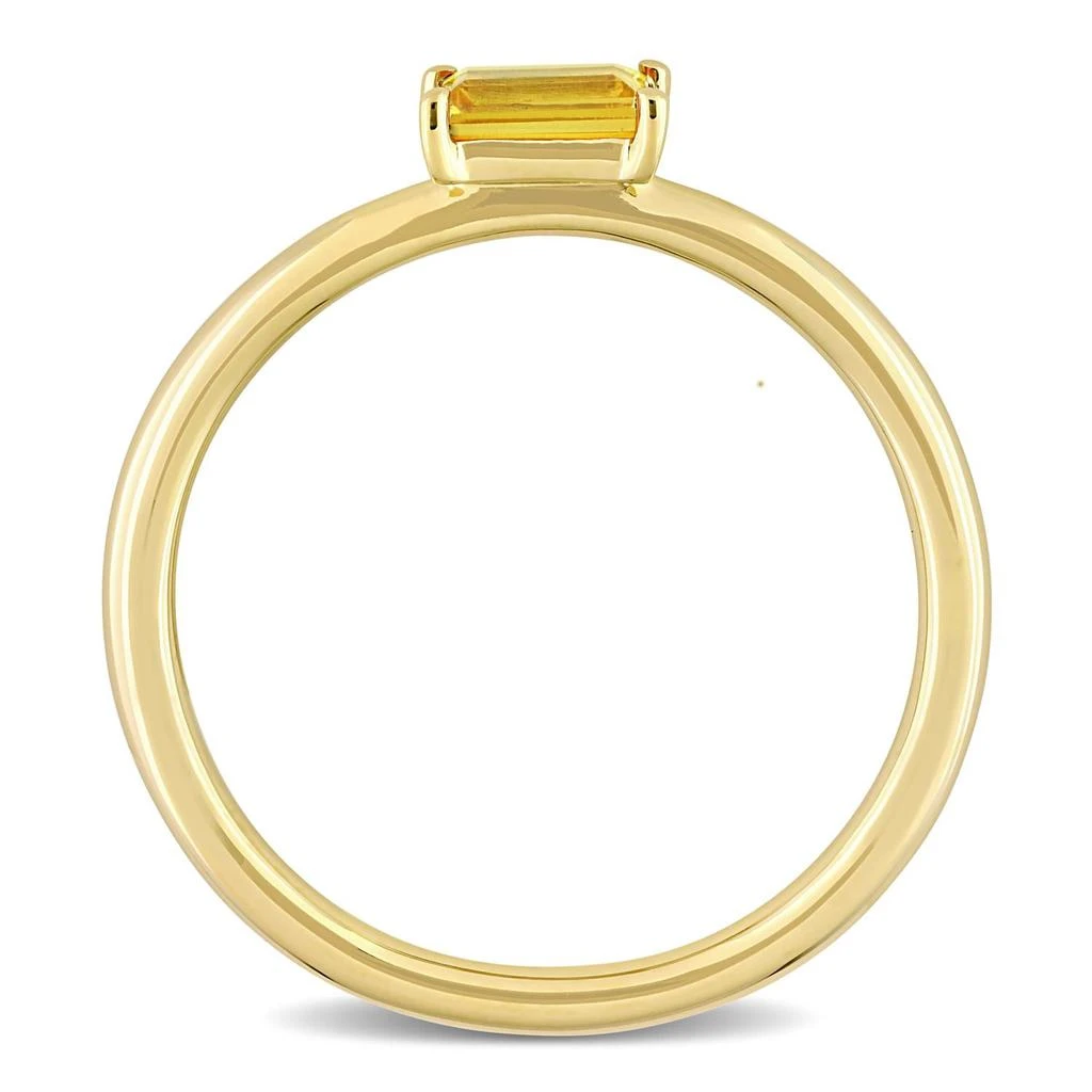 商品Julianna B|10k Yellow Gold Yellow Sapphire Stackable Ring,价格¥2863,第3张图片详细描述
