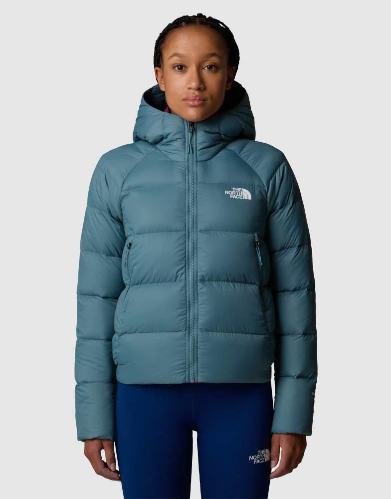商品The North Face|The North Face Hyalite down hooded jacket in stormy blue,价格¥2455,第1张图片
