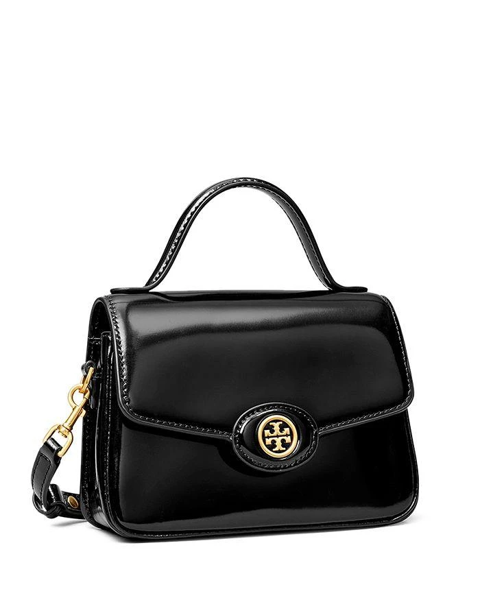 商品Tory Burch|Small Robinson Spazzolato Top Handle Bag,价格¥1886,第3张图片详细描述