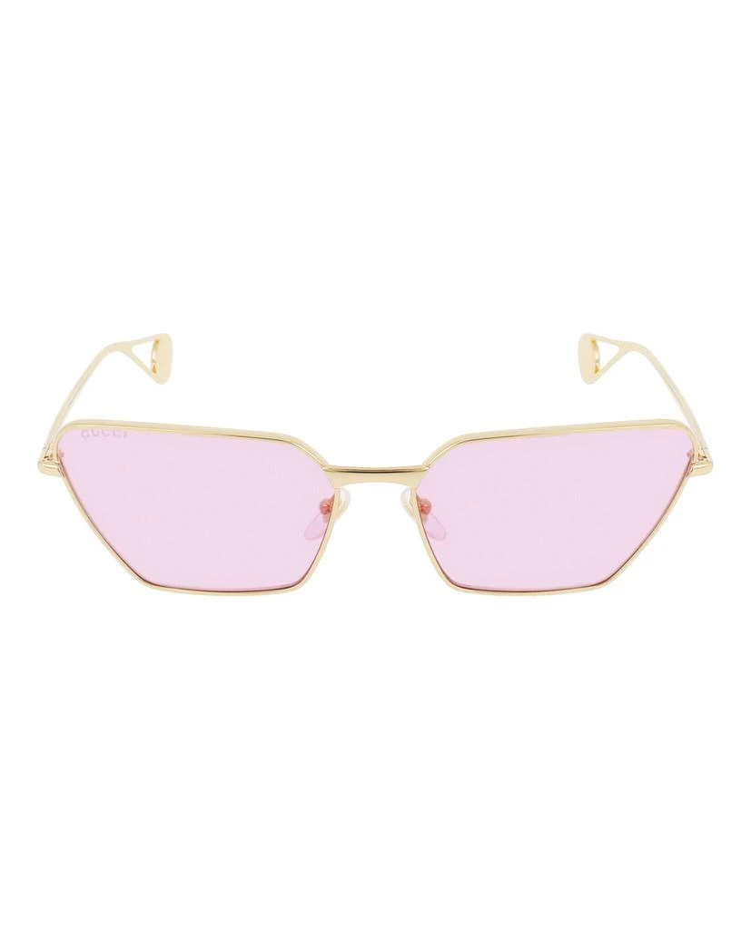 商品Gucci|Cat Eye-Frame Metal Sunglasses,价格¥1720,第1张图片