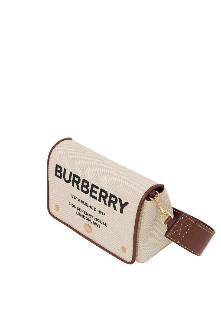 商品Burberry|Small horseferry print cotton canvas crossbody bag,价格¥6434,第5张图片详细描述