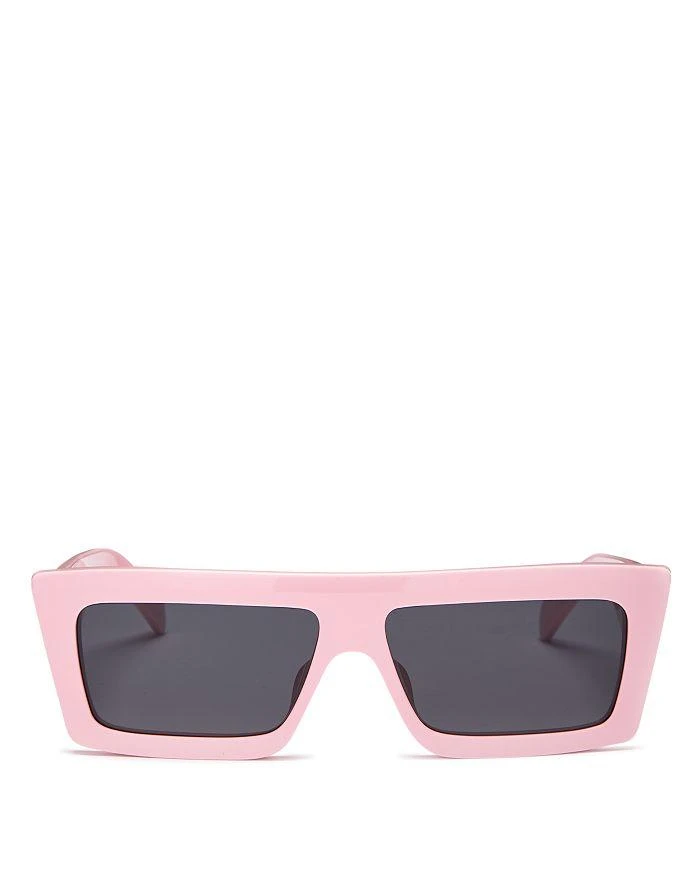 商品Celine|Monochroms Rectangular Sunglasses, 57mm,价格¥3155,第4张图片详细描述