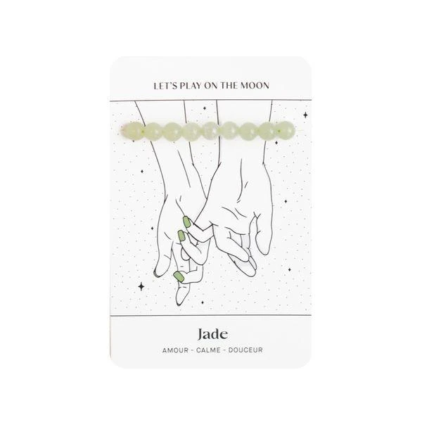 商品Let's Play On The Moon|Bracelet Jade,价格¥101,第1张图片