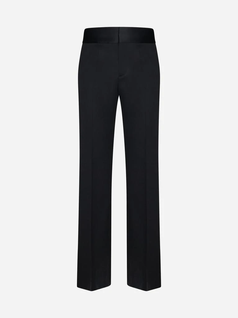 商品Valentino|Valentino wool tuxedo trousers,价格¥8896,第1张图片