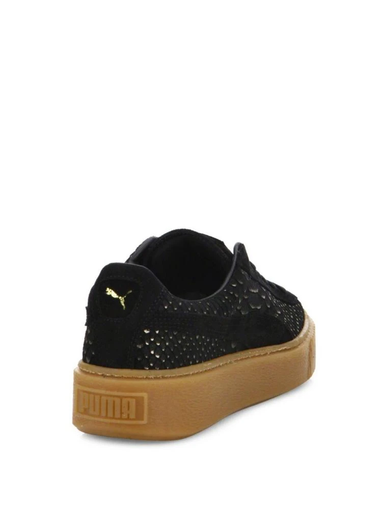 商品Puma|Basket Suede Platform Sneakers,价格¥360,第2张图片详细描述